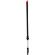 108-160cm telescoopsteel met waterdoorvoer, aan/uit kraan en gardena nippel