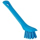 Hygiene Precisieborstel met Schraper, Blauw