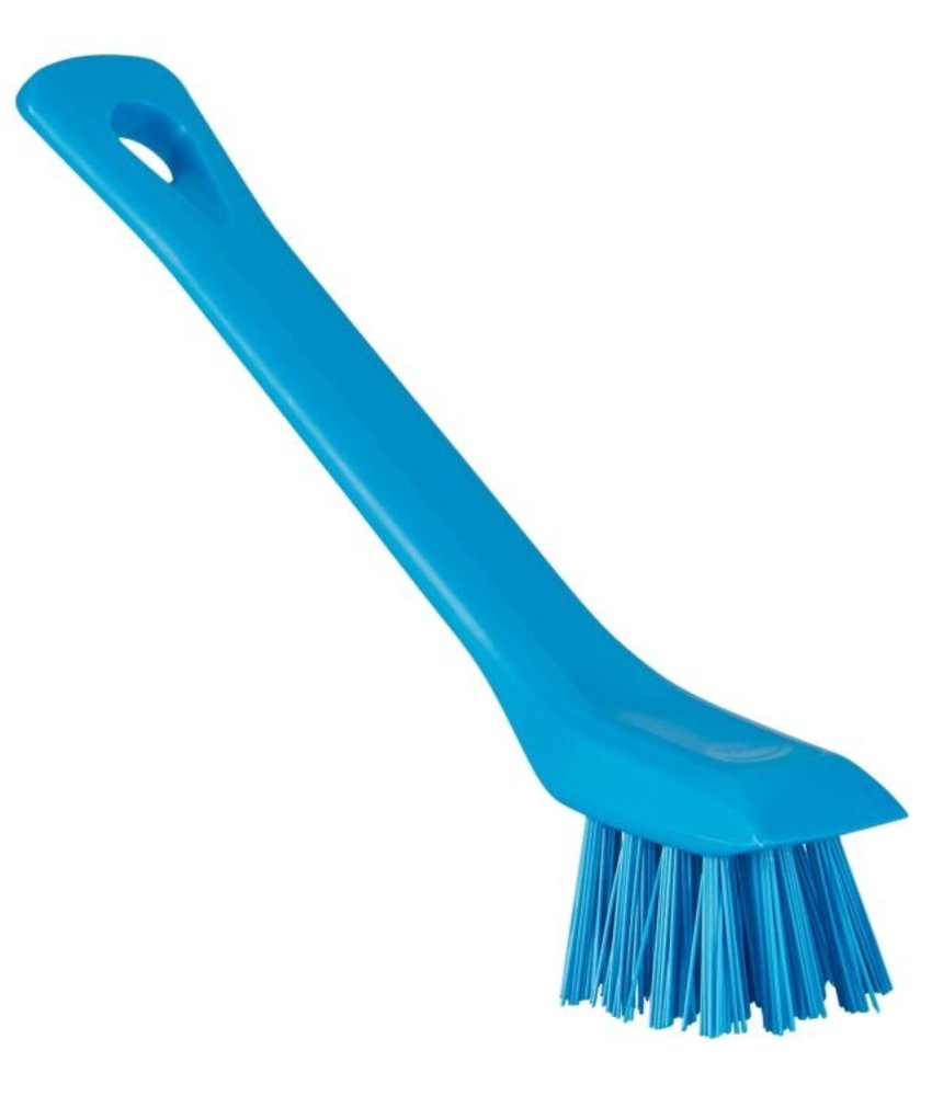 Vikan Hygiene Precisieborstel met Schraper, Blauw