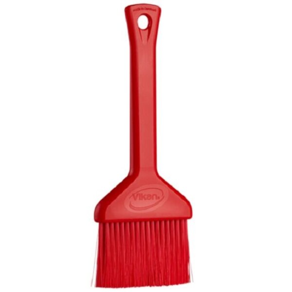 Vikan  Plat Kwastje 70mm Rood