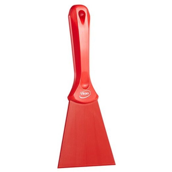 Vikan Handschraper Nylon 100mm Rood