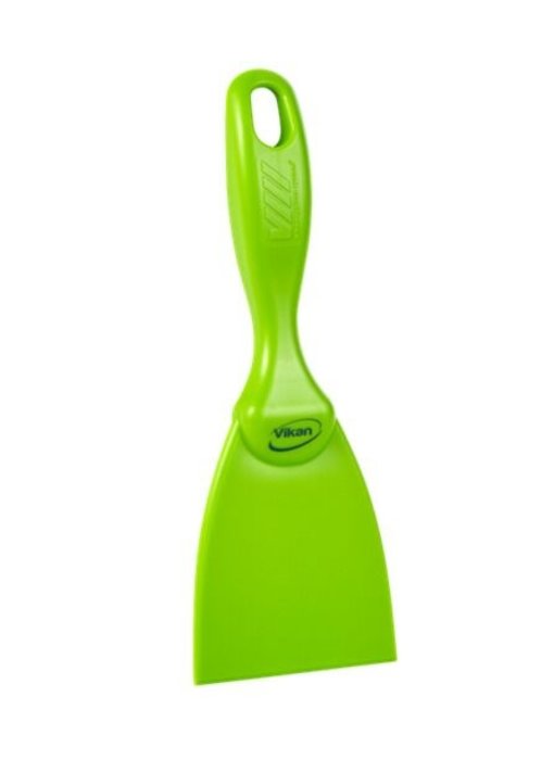 Vikan Hygiene Handschraper Recht 75mm Limoen