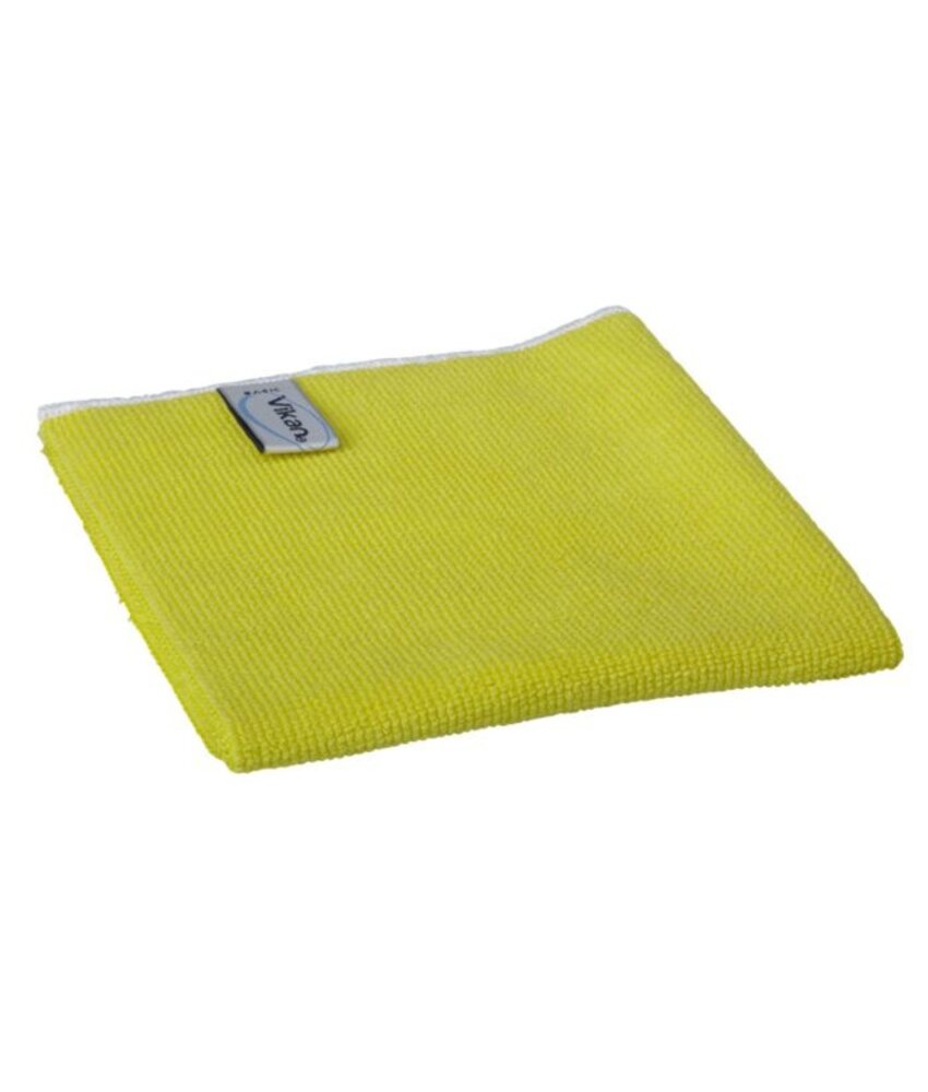 Vikan Microvezeldoek BASIC 32  40 x 40 cm Geel