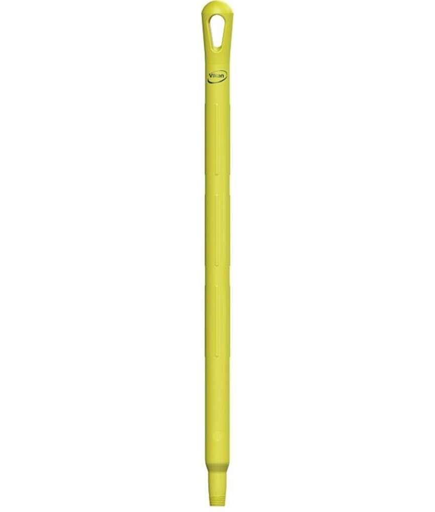Vikan Hygiene korte steel 65cm Geel
