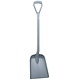 Hygiene Schop D-grip Standaard Blad Grijs