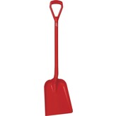 Vikan Schop D-grip Standaard Blad Detec. Rood