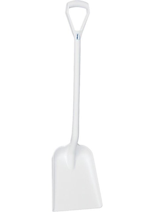 Vikan Schop D-grip Standaard Blad Detec. Wit