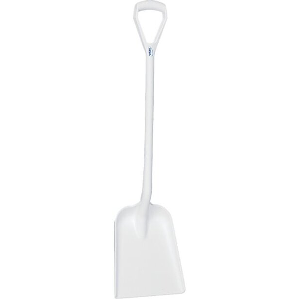 Vikan Schop D-grip Standaard Blad Detec. Wit