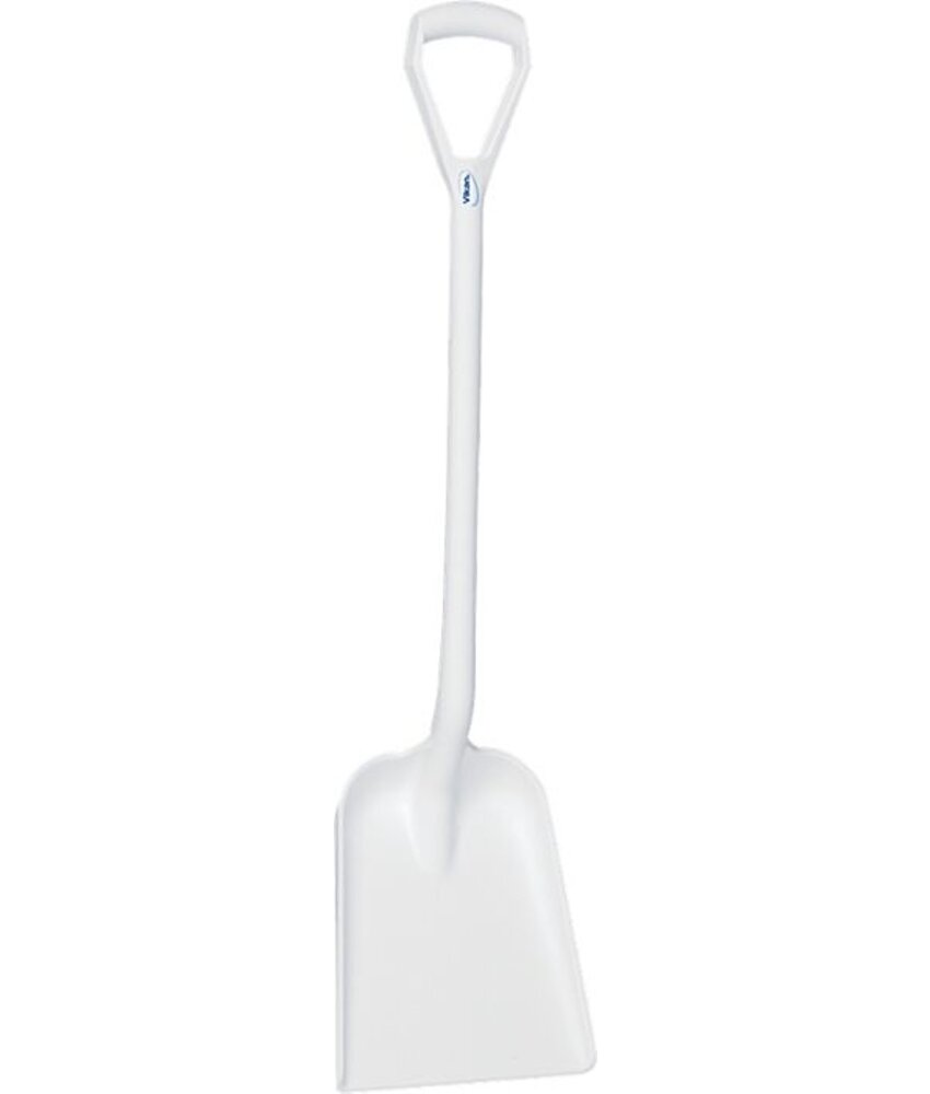 Vikan Schop D-grip Standaard Blad Detec. Wit