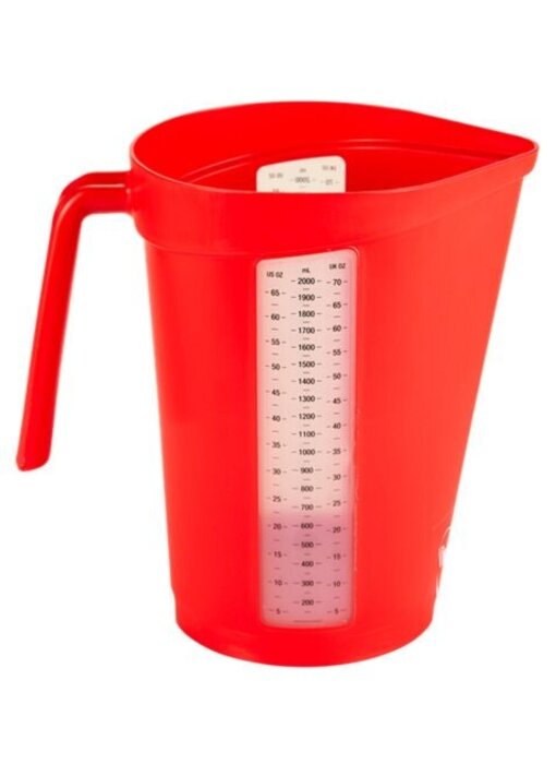 Vikan Hygiene maatbeker 2L Rood