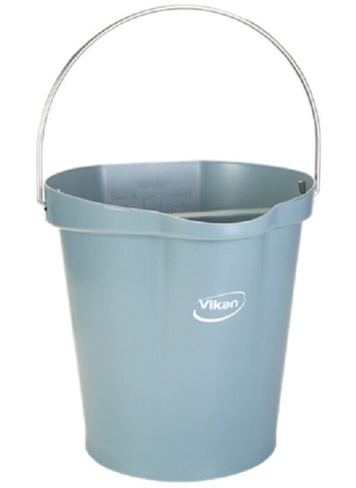 Vikan Hygiene Emmer 12L Grijs