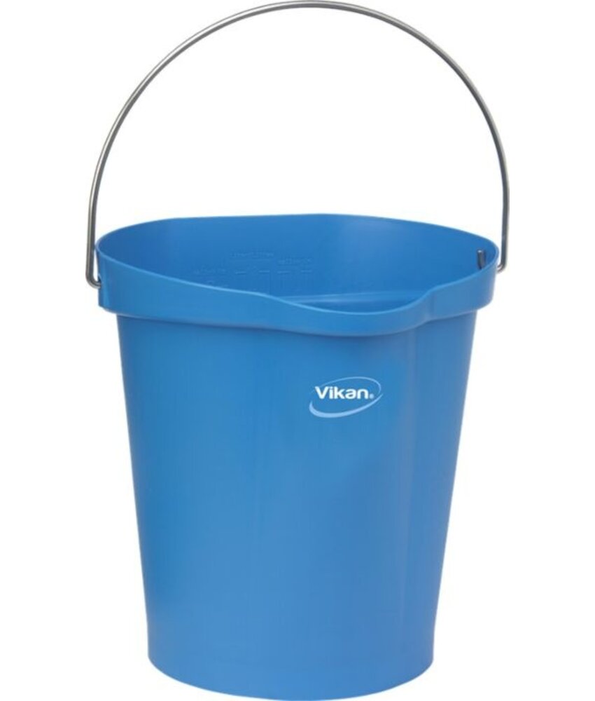 Vikan Hygiene Emmer 12L Detec. Blauw