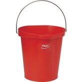 Vikan Hygiene Emmer 12L Detec. Rood