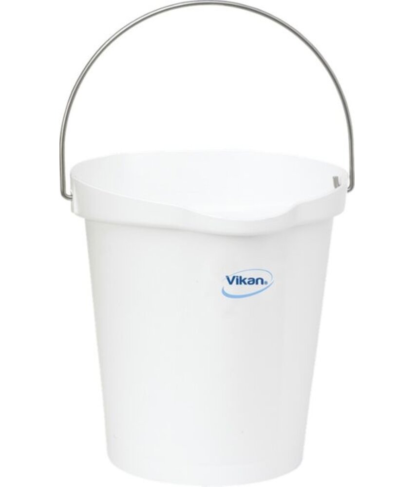 Vikan Hygiene Emmer 12L Detec. Wit