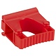 Hygiene Klem voor Hi-Flex Wandhouder Rood