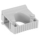 Hygiene Klem voor Hi-Flex Wandhouder Grijs