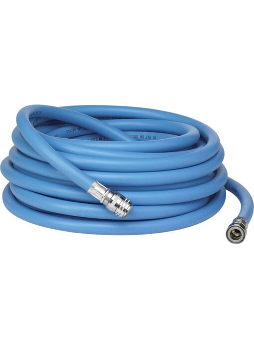 Vikan Slangenset Heet Water 15mtr Blauw