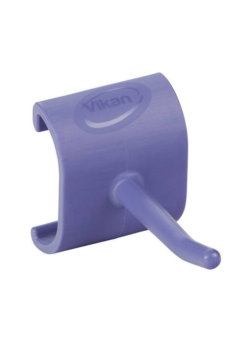 Vikan Ophangsysteem enkele haak Paars