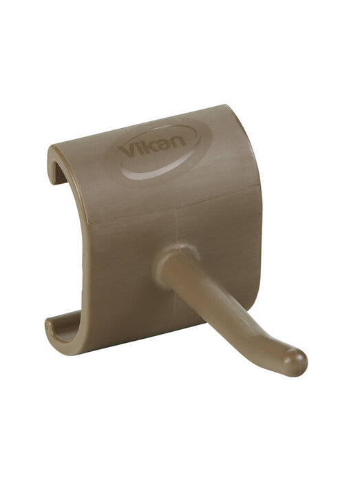 Vikan Ophangsysteem enkele haak Bruin