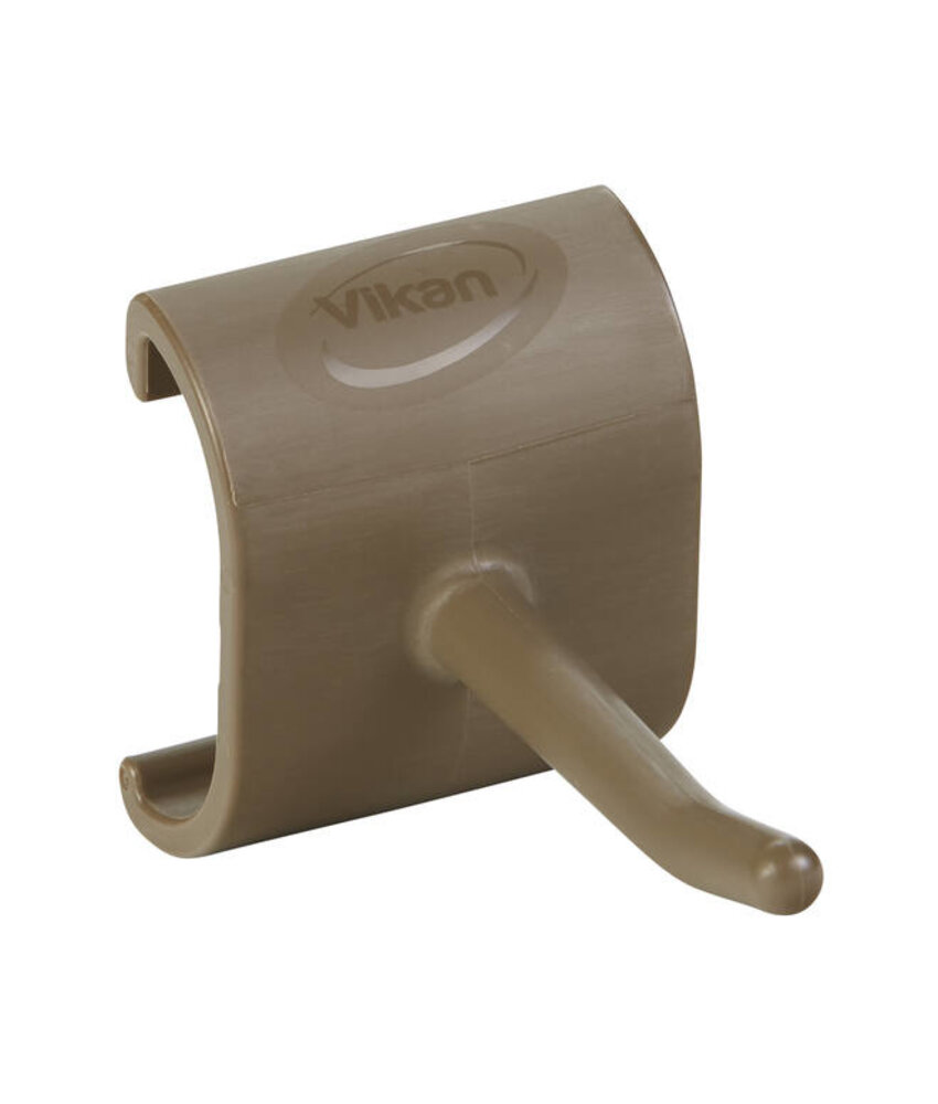 Vikan Ophangsysteem enkele haak Bruin