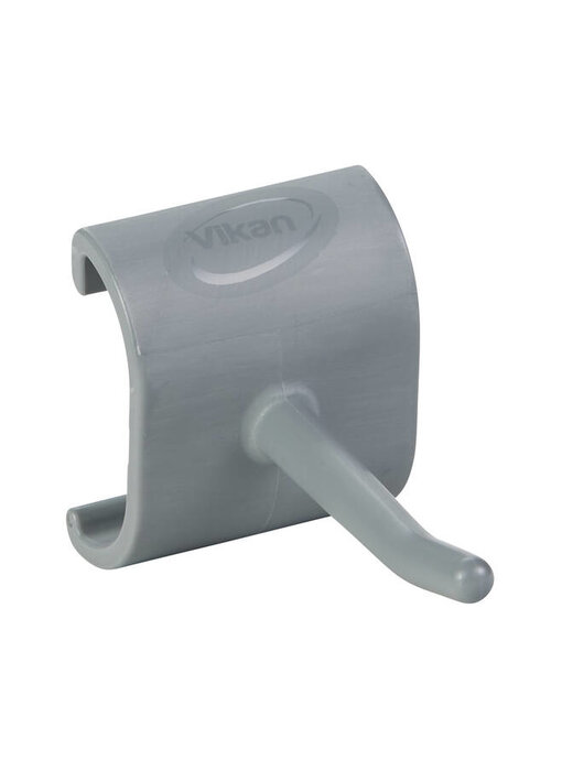 Vikan Ophangsysteem enkele haak Grijs