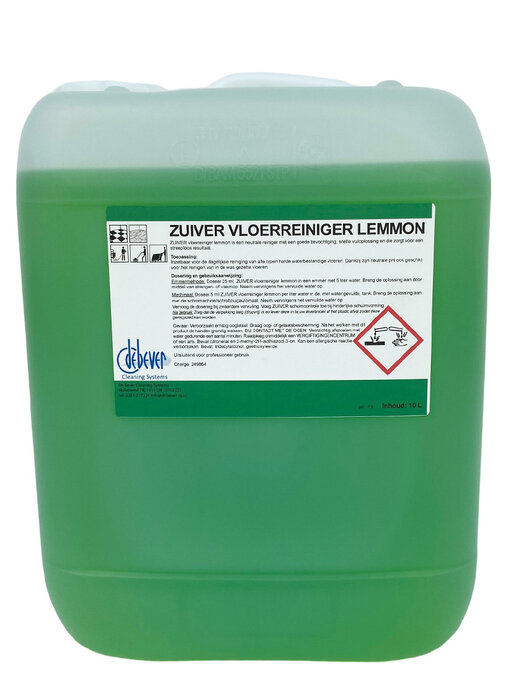 ZUIVER Vloerreiniger Lemon 10L