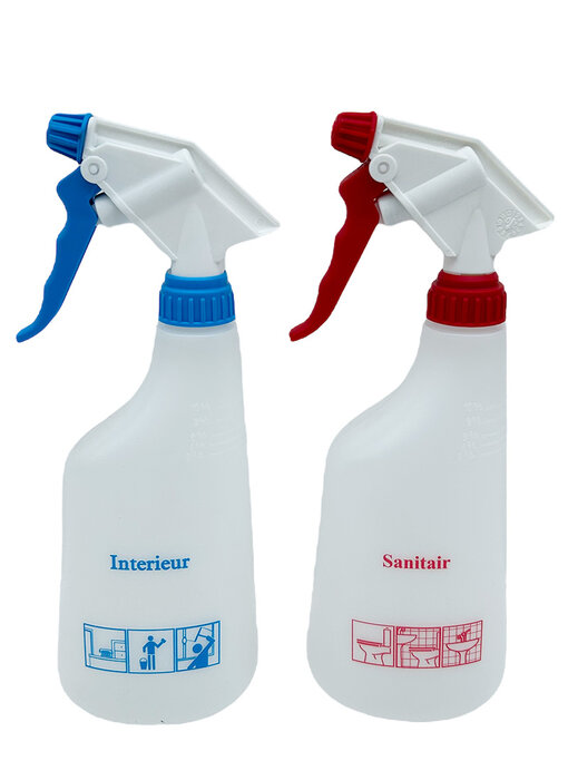 Sprayflacon Bedrukt 650ml Compleet