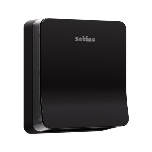 Satino Handdoekdispenser Interfold, Zwart