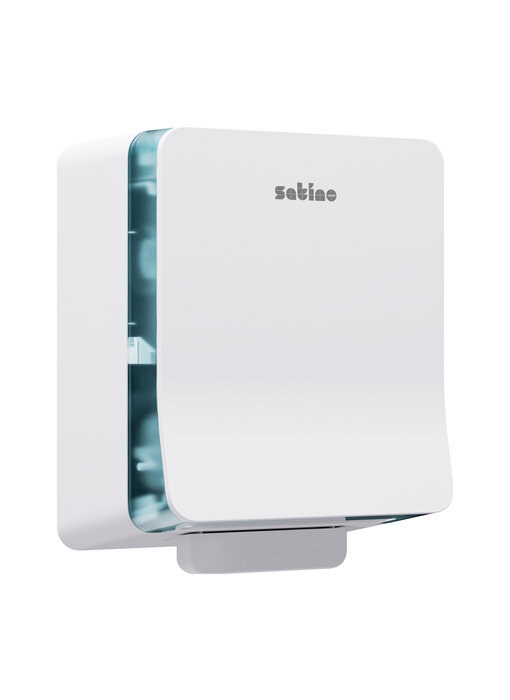 Satino Handdoekroldispenser AutoCut, Wit