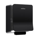 Satino Handdoekroldispenser AutoCut, Zwart