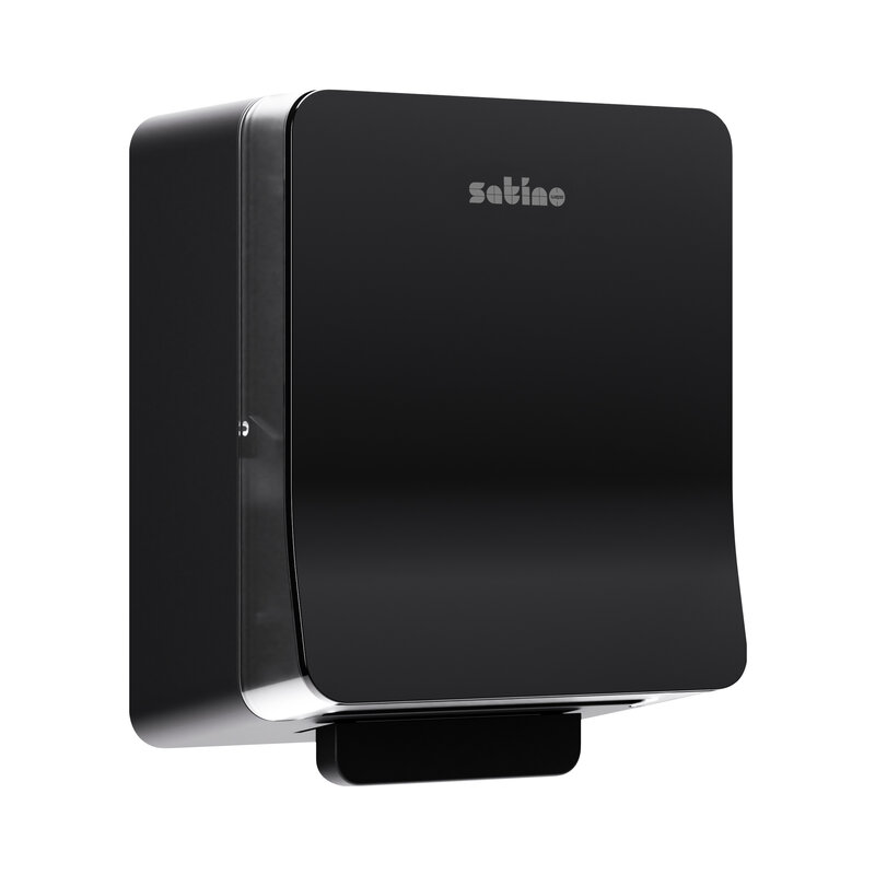 Satino Handdoekroldispenser AutoCut, Zwart