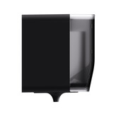 Satino Midi Poetsroldispenser, Zwart