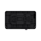 Satino Duo Toiletroldispenser, Zwart