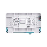 Satino Duo Toiletroldispenser, Wit