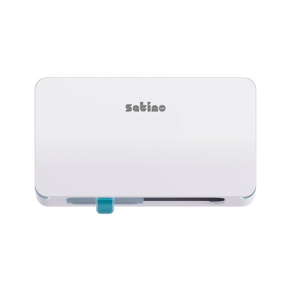 Satino Duo Toiletroldispenser, Wit