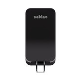 Satino Zeepdispenser Handmatig, Zwart