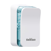 Satino Luchtverfrisserdispenser Eco, Wit