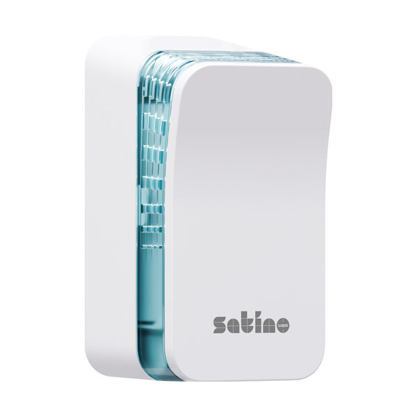 Satino Luchtverfrisserdispenser Eco, Wit