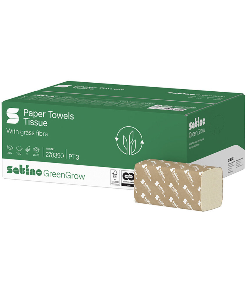 Satino GreenGrow Handdoekjes 2-Lgs, V