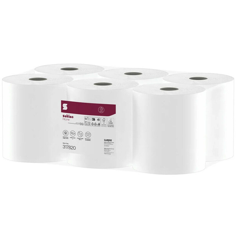 Satino Handdoekrol 2-lgs