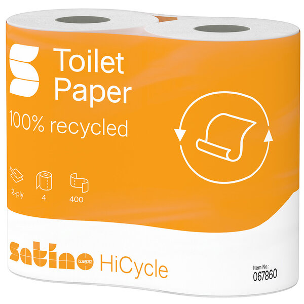 Satino Toiletpapier 2-Laags, 40 rollen a 400 vel