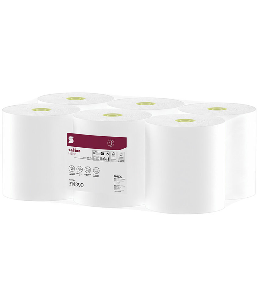 Satino Handdoekrol 2-lgs met dop