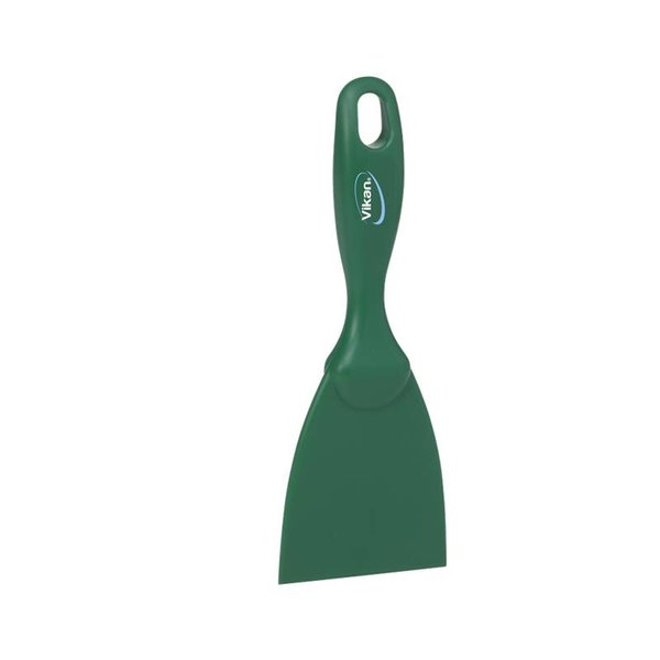 Vikan rechte handschraper, 7,5 cm, groen,