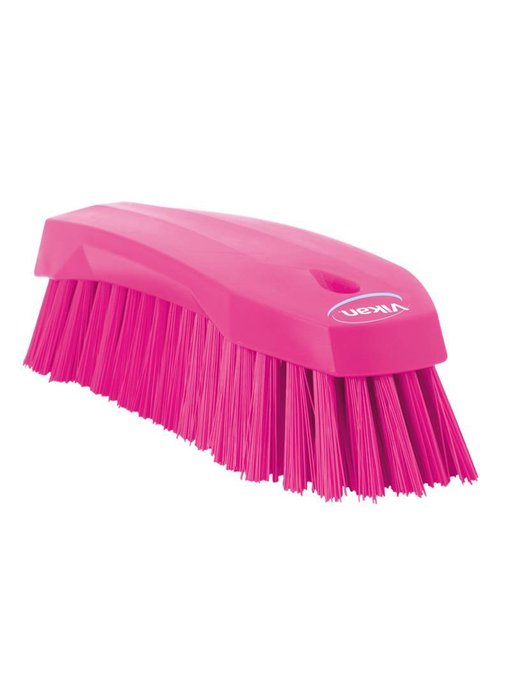 Vikan Grote Werkborstel, Hard, Roze