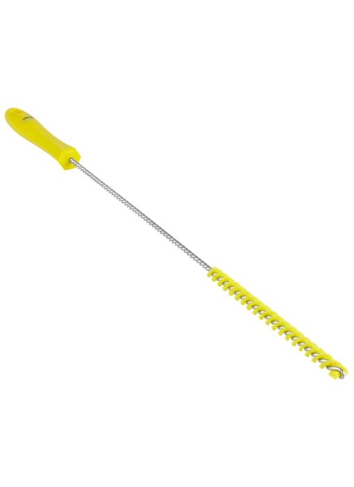 Vikan pijpenborstel, hard, 10 mm Geel