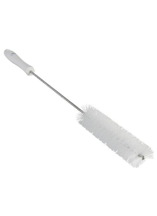 Vikan pijpenborstel, hard, 40 mm Wit