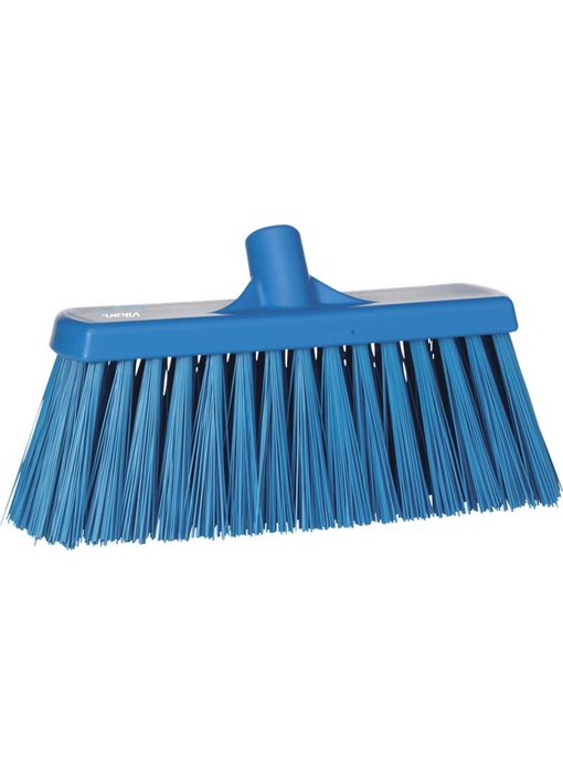 Vikan bezem, 30 cm, hard, blauw