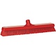 Harde brede vloerschrobber, Rood