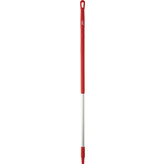 Vikan  Ergonomische aluminium steel, 130 cm, Rood