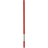 Vikan Ergonomische rvs steel kort 100 cm, Rood